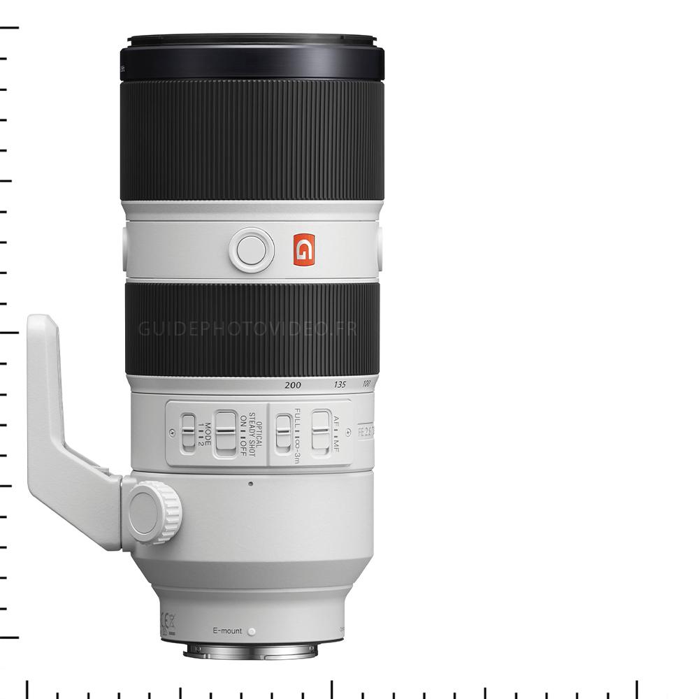 Sony FE 70-200mm f/2.8 GM OSS : photo du produit