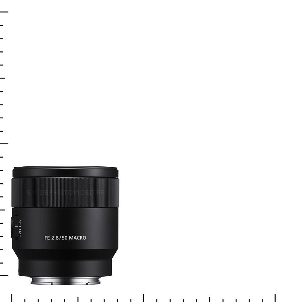Sony FE 50mm f/2.8 Macro : photo du produit