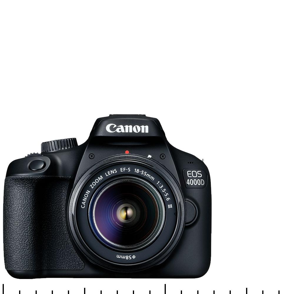 Canon 4000D + EF-S 18-55mm III
